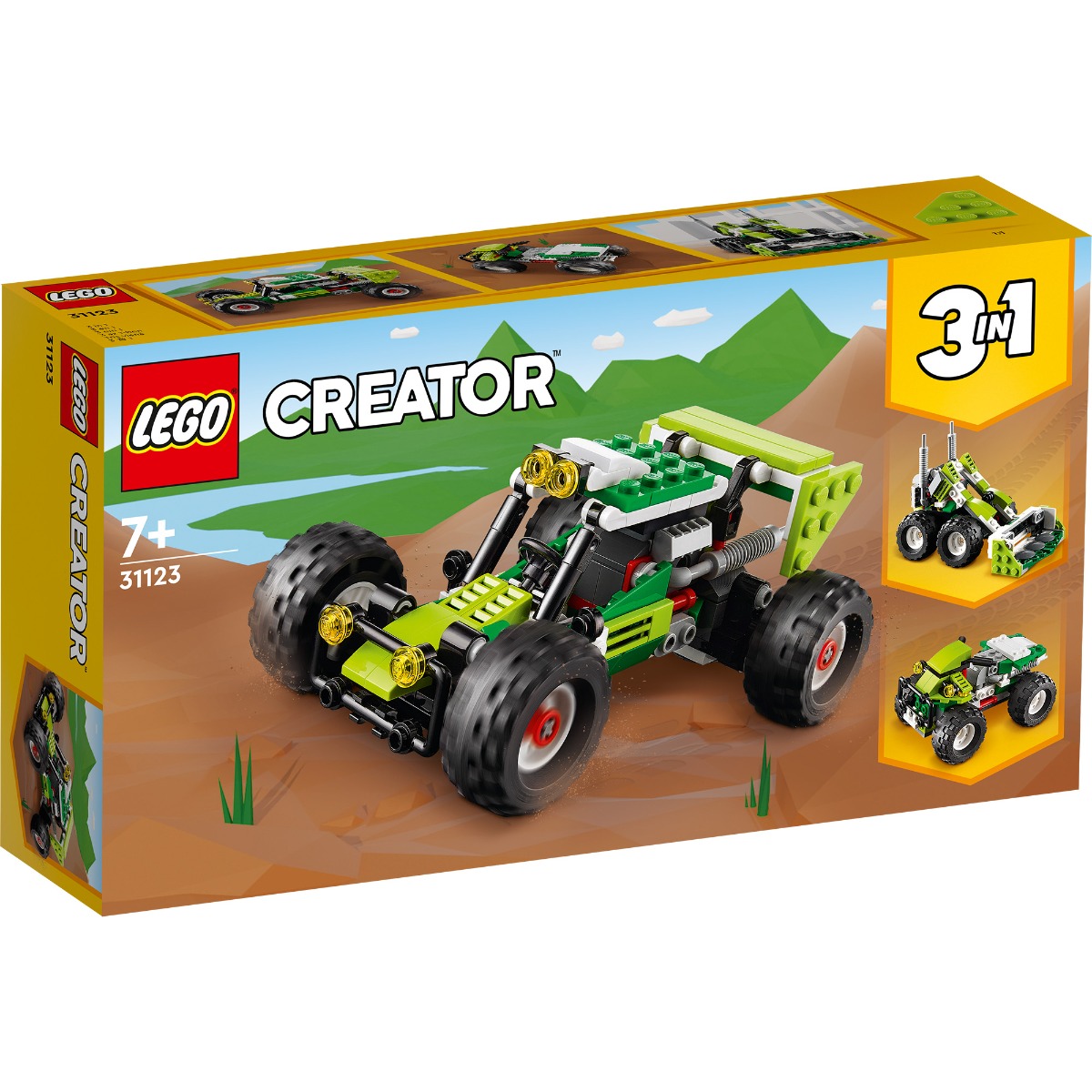 LEGO® Classic – Automobil de teren Buggy (31123) (31123) imagine 2022 protejamcopilaria.ro