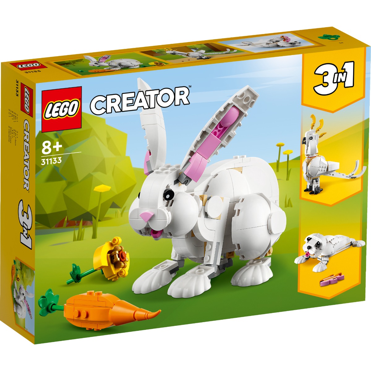 LEGO® Creator – 3 in 1 – Iepure alb (31133) (31133)