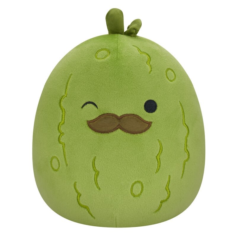 Jucarie de plus, Squishmallows, Castravetele Charles, 12 cm