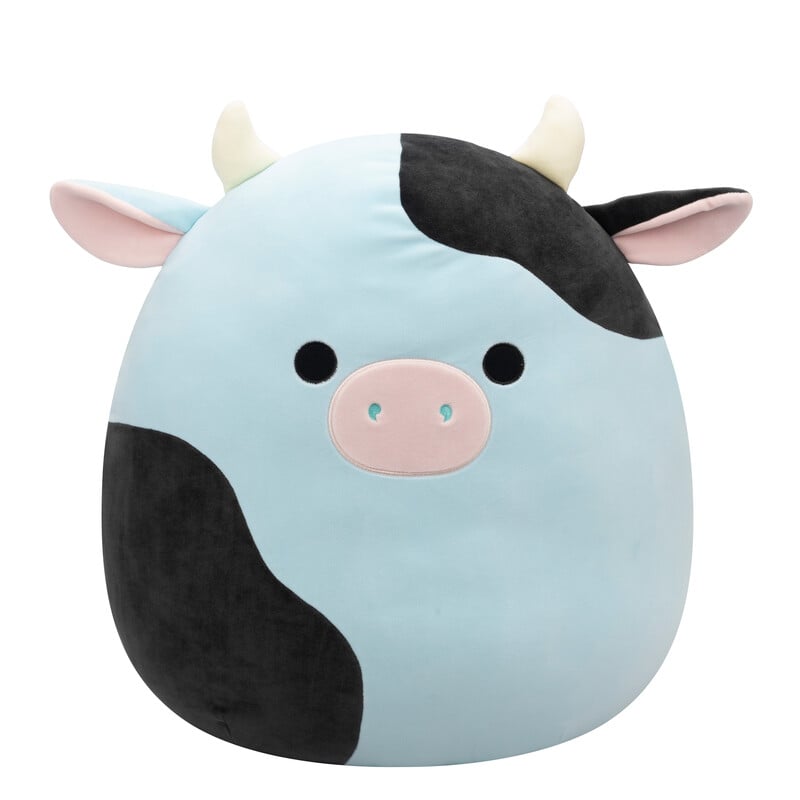 Jucarie de plus, Squishmallows, Vacuta Cilian, 12 cm