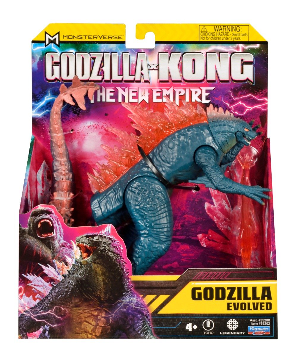 Figurina articulata cu accesoriu, Monsterverse, Godzilla Evolved, 15 cm