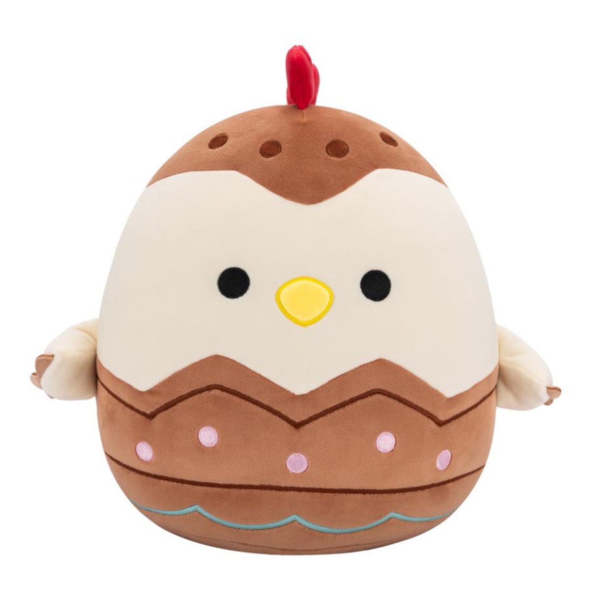 Jucarie de plus, Squishmallows, Puiul Tod in ou de ciocolata, 30 cm