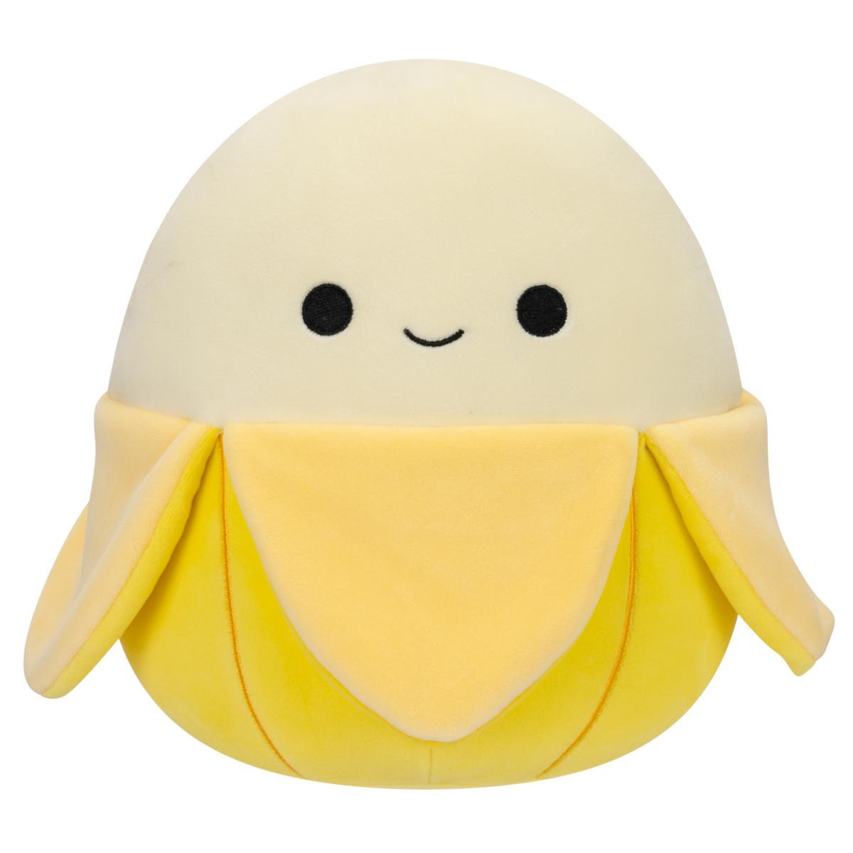 Jucarie de plus, Squishmallows, Banana Junie, 40 cm