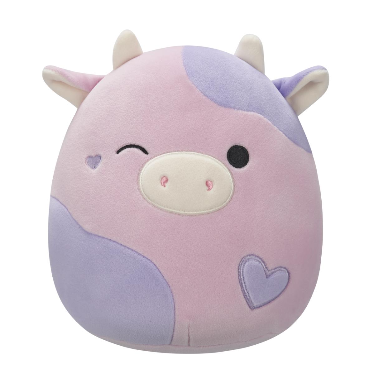 Jucarie de plus, Squishmallows, Vacuta Patty, 40 cm