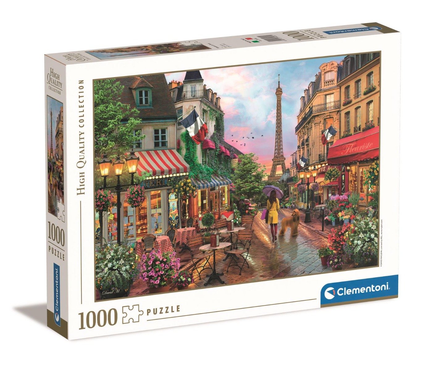 Puzzle Clementoni, Priveliste din Paris, 1000 piese