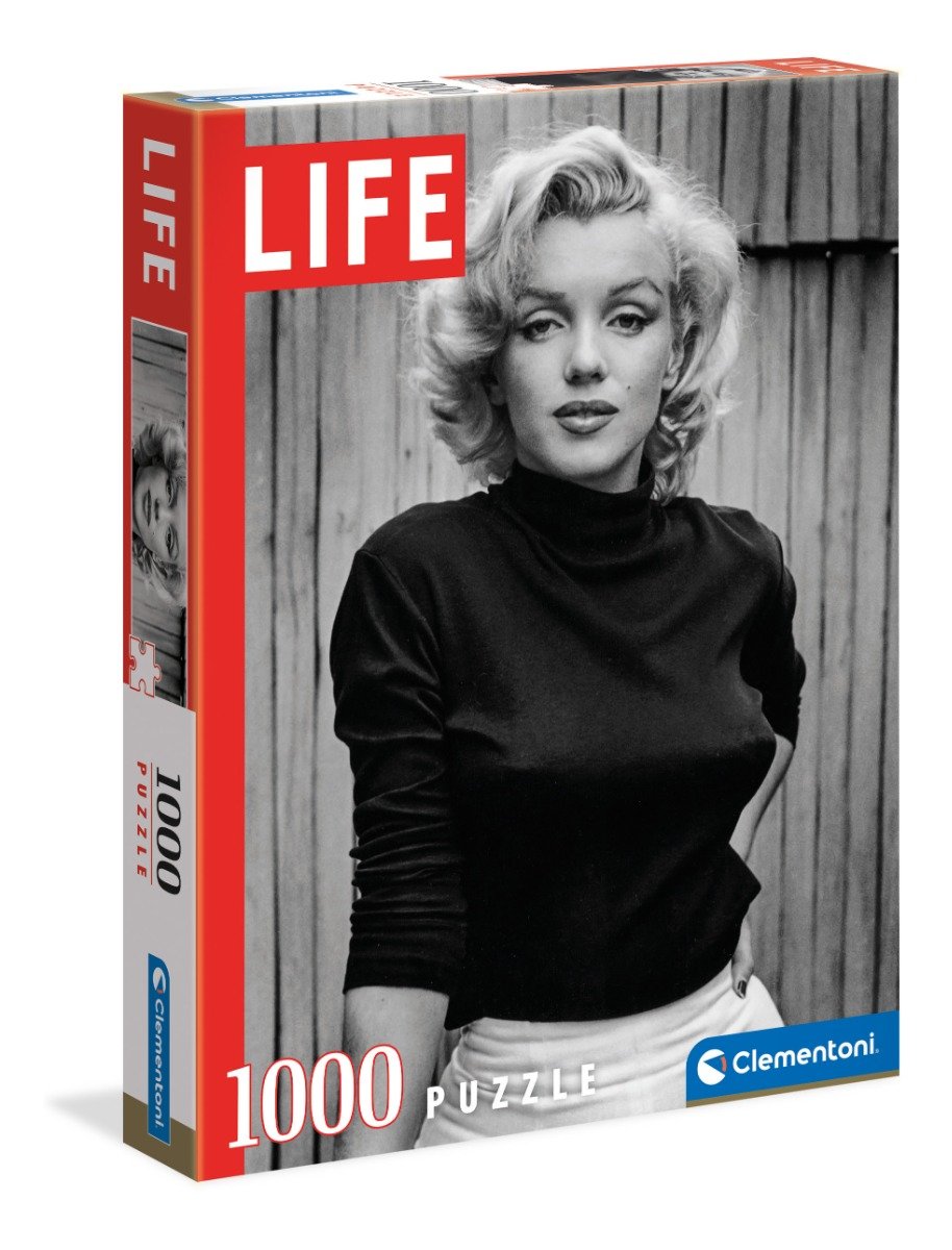 Puzzle Clementoni, Marilyn Monroe, 1000 piese Puzzle 2023-09-25