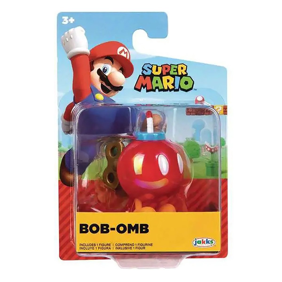 Figurina articulata, Super Mario, Bob Omb, 6 cm