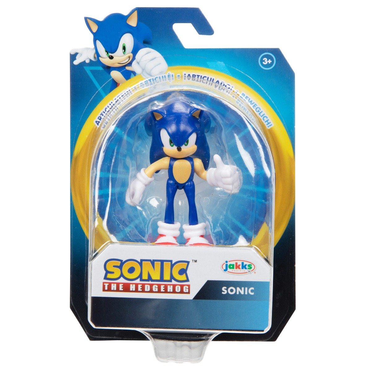 Figurina articulata, Sonic the Hedgehog, Sonic, 6 cm