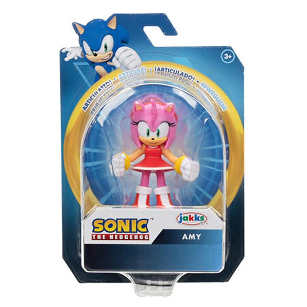 Figurina articulata, Sonic the Hedgehog, Amy, 6 cm Amy imagine 2022 protejamcopilaria.ro