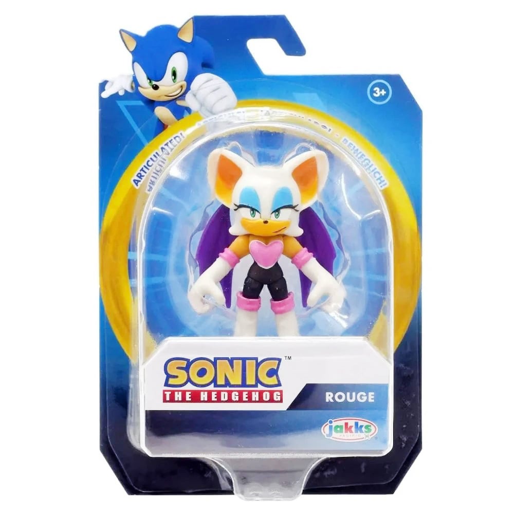 Figurina articulata, Sonic the Hedgehog, Rouge, 6 cm articulata imagine noua responsabilitatesociala.ro