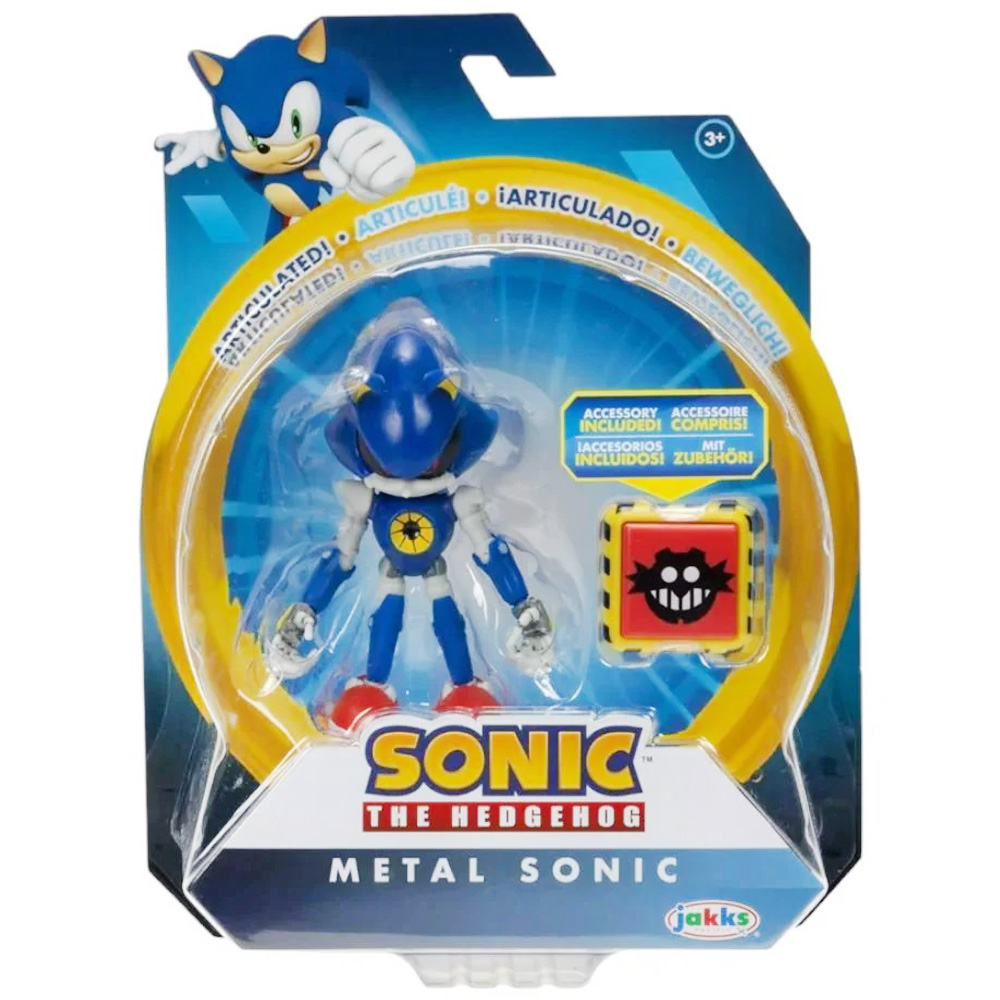 Figurina articulata, Sonic the Hedgehog, Metal Sonic, 10 cm articulata imagine noua responsabilitatesociala.ro