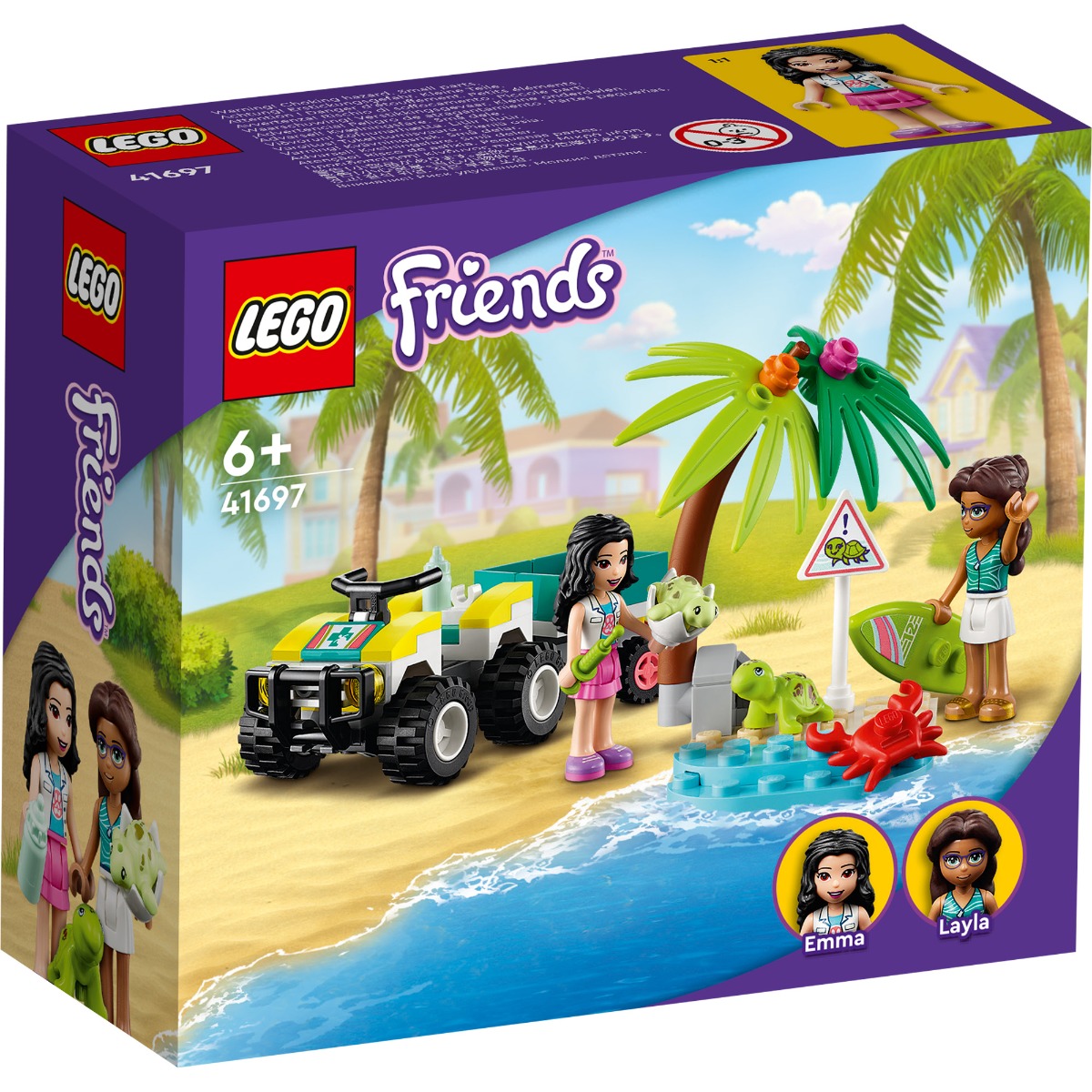 LEGO® Friends – Vehicul de protectie a testoaselor (41697) (41697) imagine 2022 protejamcopilaria.ro