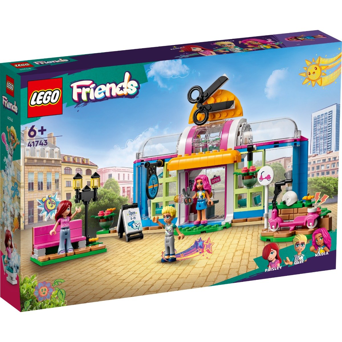 LEGO® Friends – Salon de coafura (41743) (41743) imagine 2022 protejamcopilaria.ro