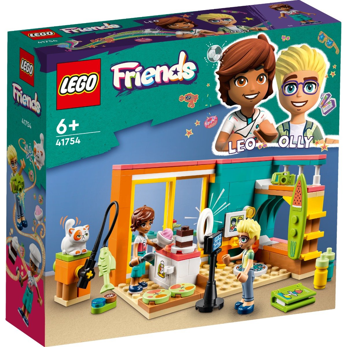 LEGO® Friends – Camera lui Leo (41754) (41754) imagine noua responsabilitatesociala.ro