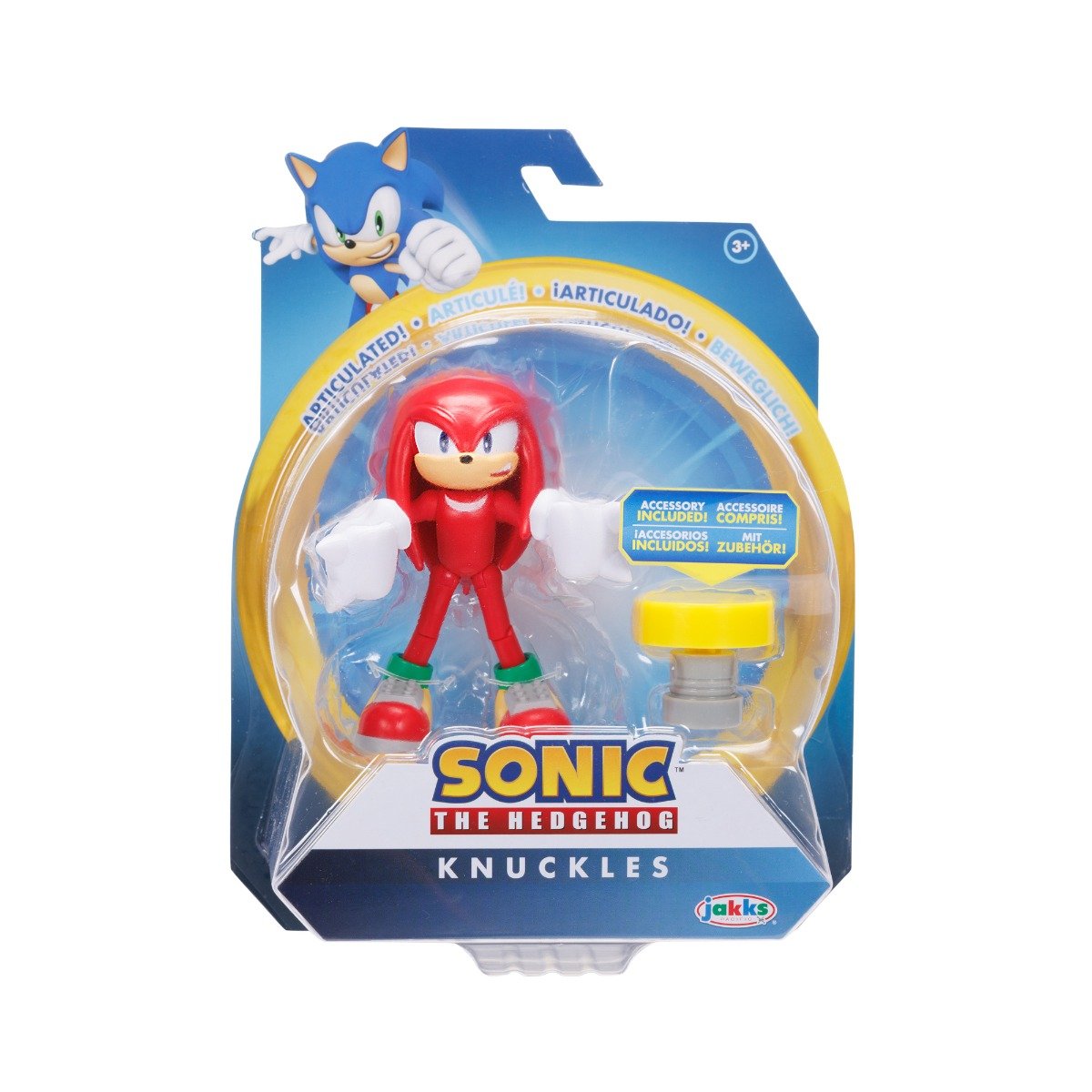 Figurina articulata cu accesoriu, Sonic the Hedgehog, Knuclkes, 10 cm noriel.ro imagine noua responsabilitatesociala.ro