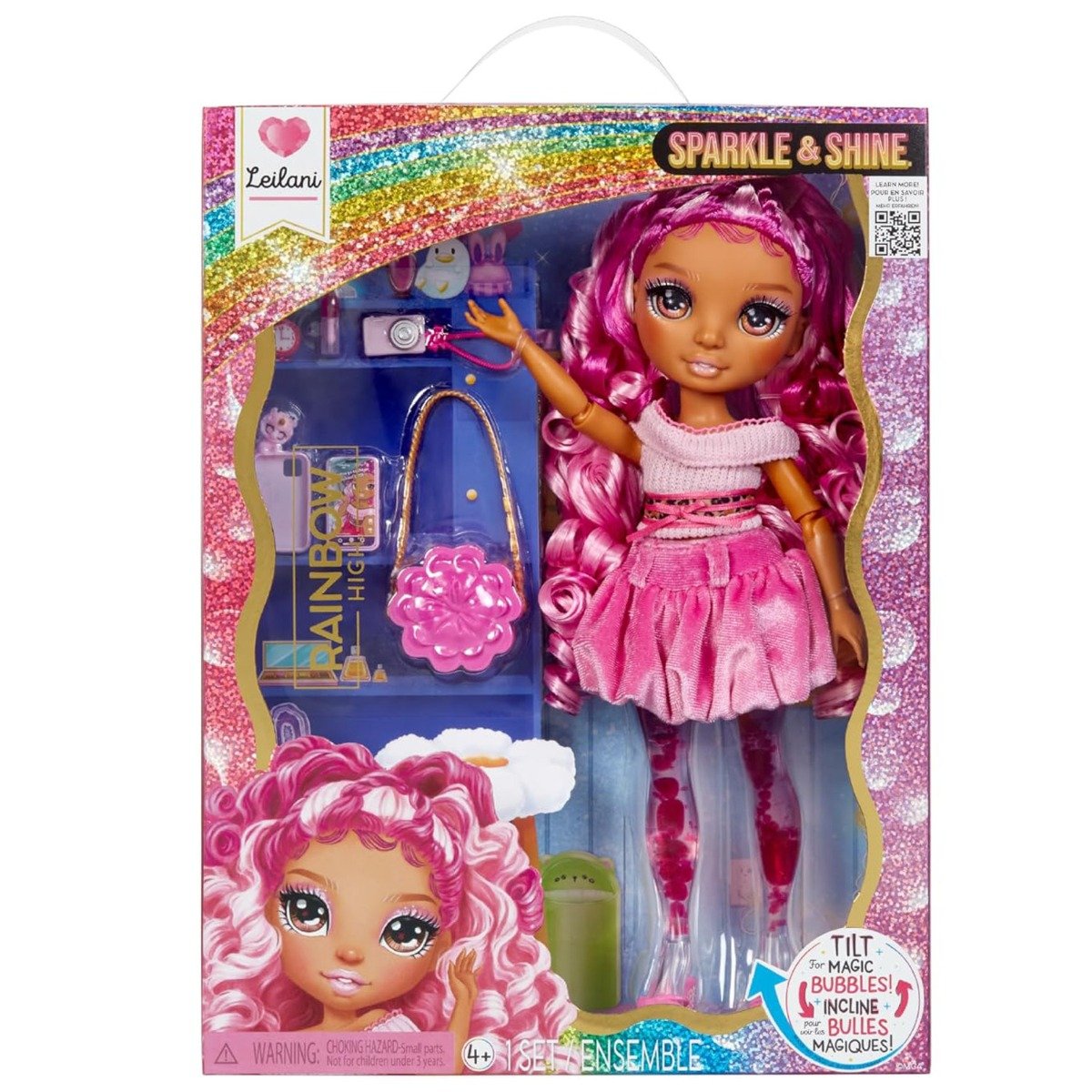 Papusa Rainbow High, Sparkle & Shine, Leilani, 429258