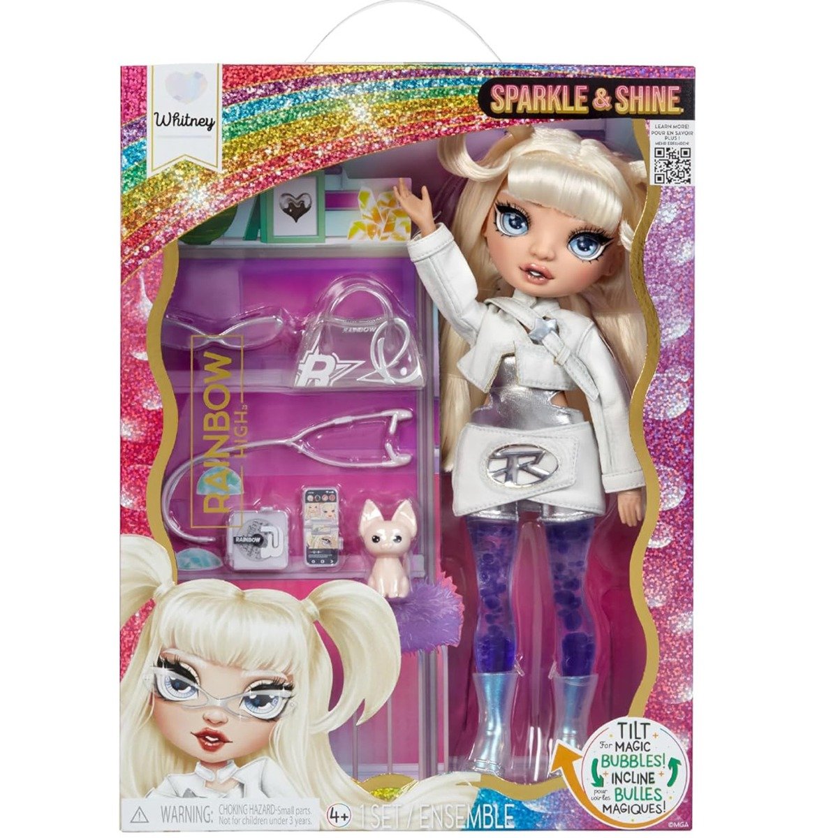 Papusa Rainbow High, Sparkle & Shine, Whitney, 429265