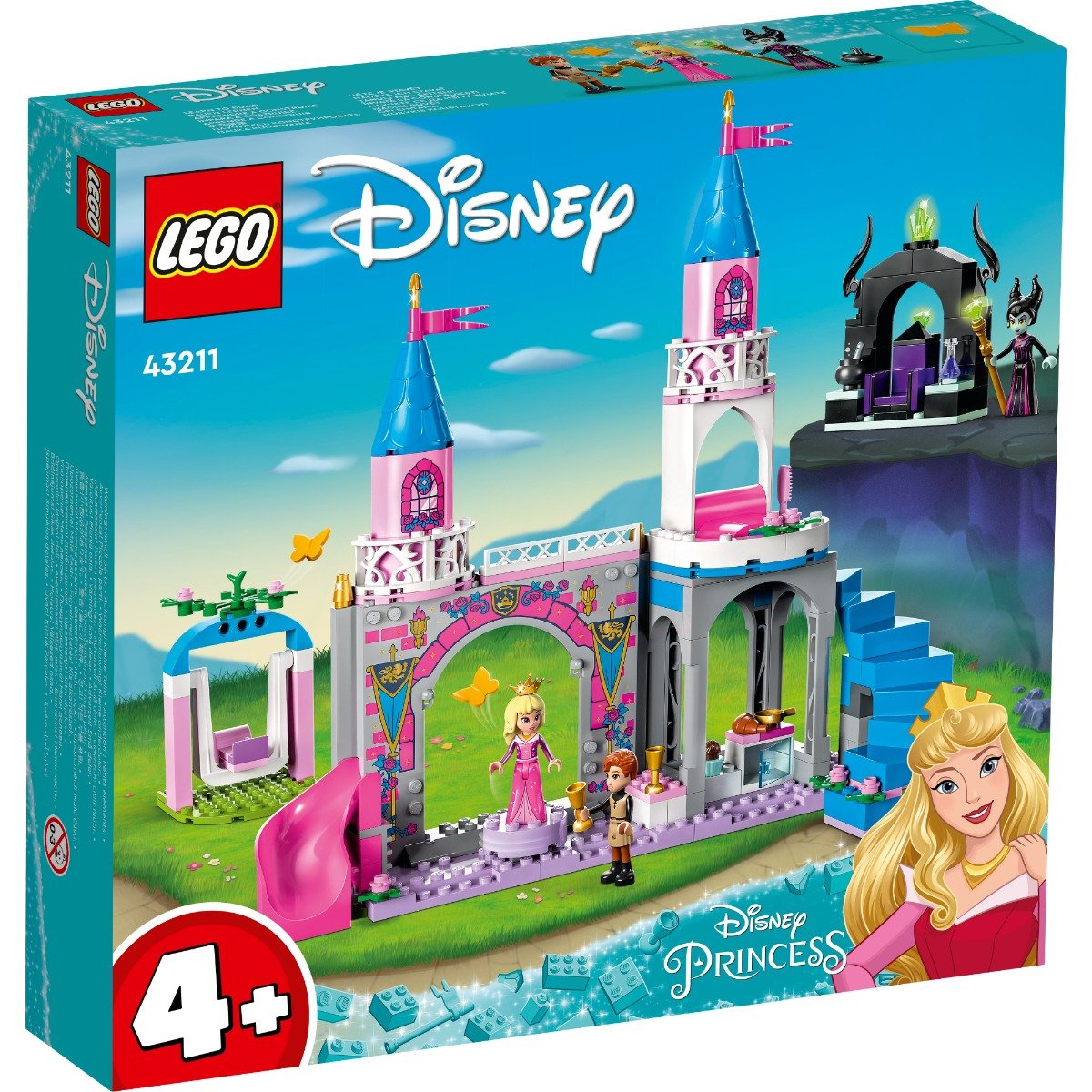 LEGO® Disney – Castelul Aurorei (43211) (43211) imagine noua responsabilitatesociala.ro