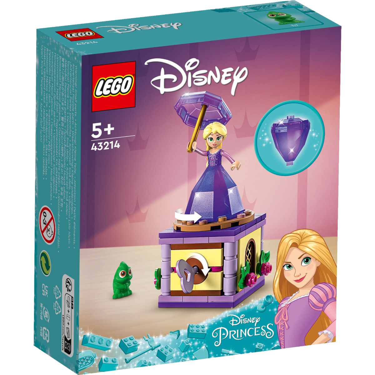 LEGO® Disney – Rapunzel facand piruete (43214) (43214) imagine 2022 protejamcopilaria.ro