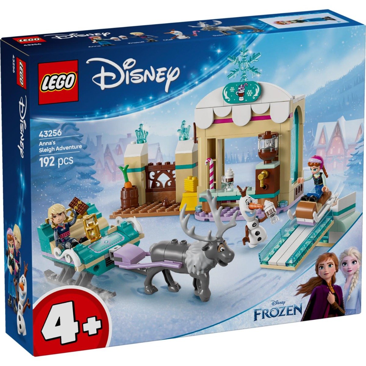 LEGO® Disney Princess - Aventura pe sanie a Annei (43256)