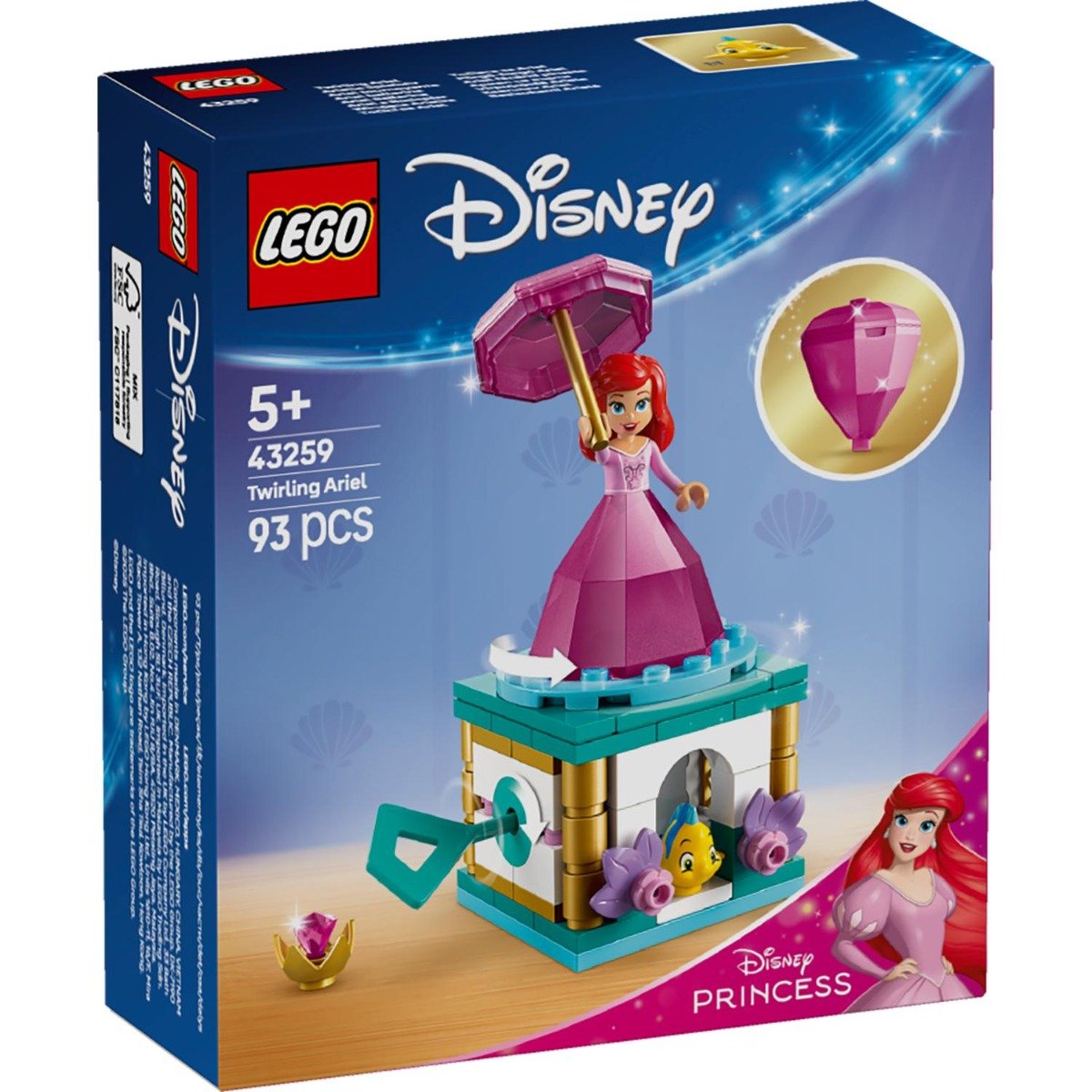 LEGOÂ® Disney Princess - Ariel facand piruete (43259)