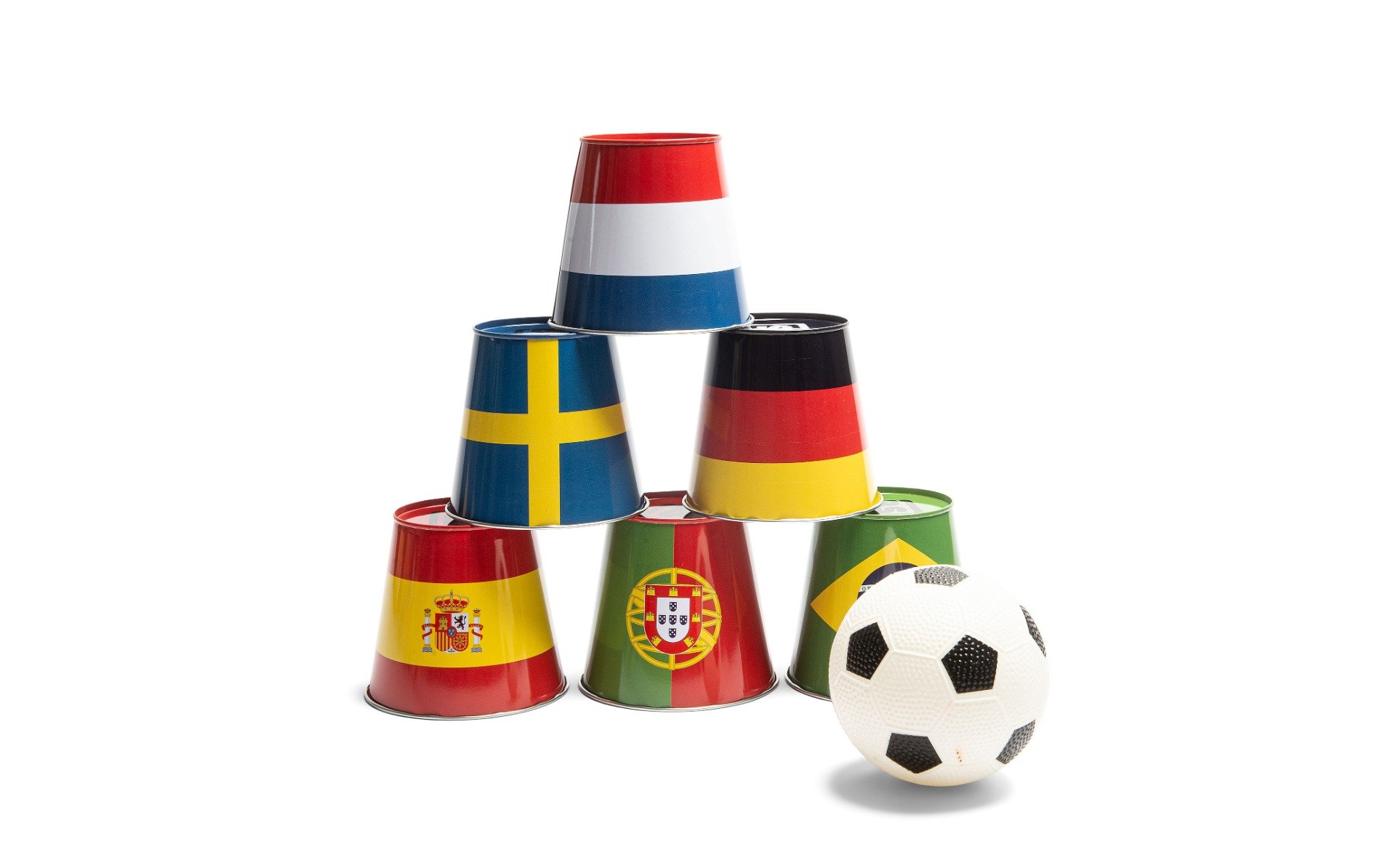 Fotbal cu conserve, joc de tras la tinta, BS Toys Jocuri in aer liber 2023-09-25