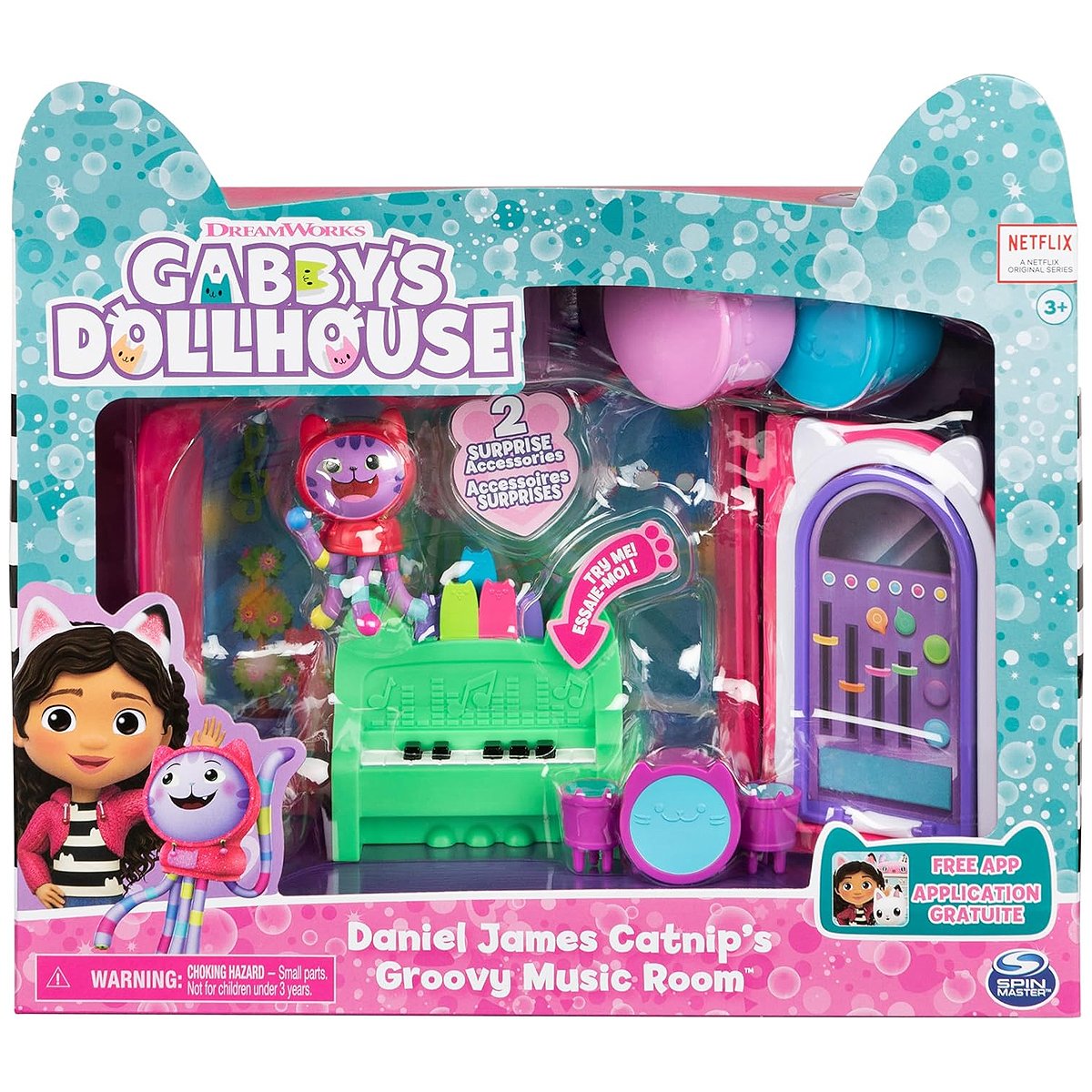 Set de joaca Gabbys Dollhouse, Camera de muzica a lui Daniel James Catnip, 20145703