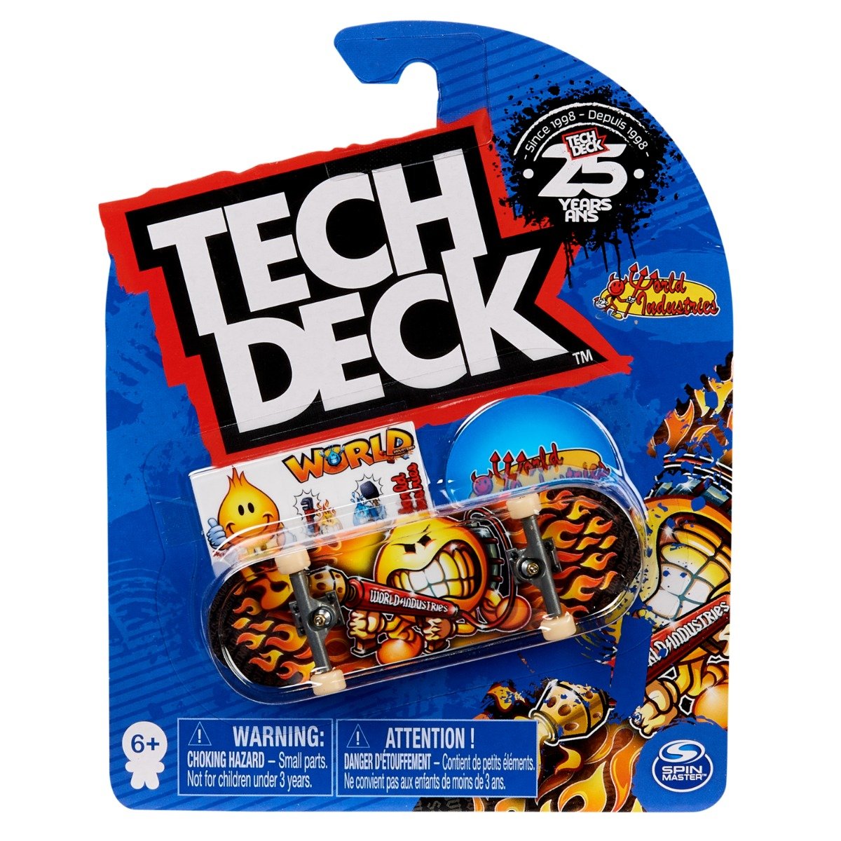 Mini placa skateboard Tech Deck, World Industries, 20142047