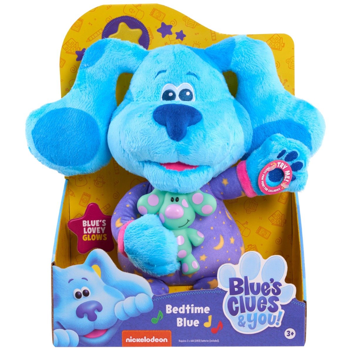 Jucarie de plus interactiva, Blues Clues and You, Bedtime Blue and imagine 2022 protejamcopilaria.ro