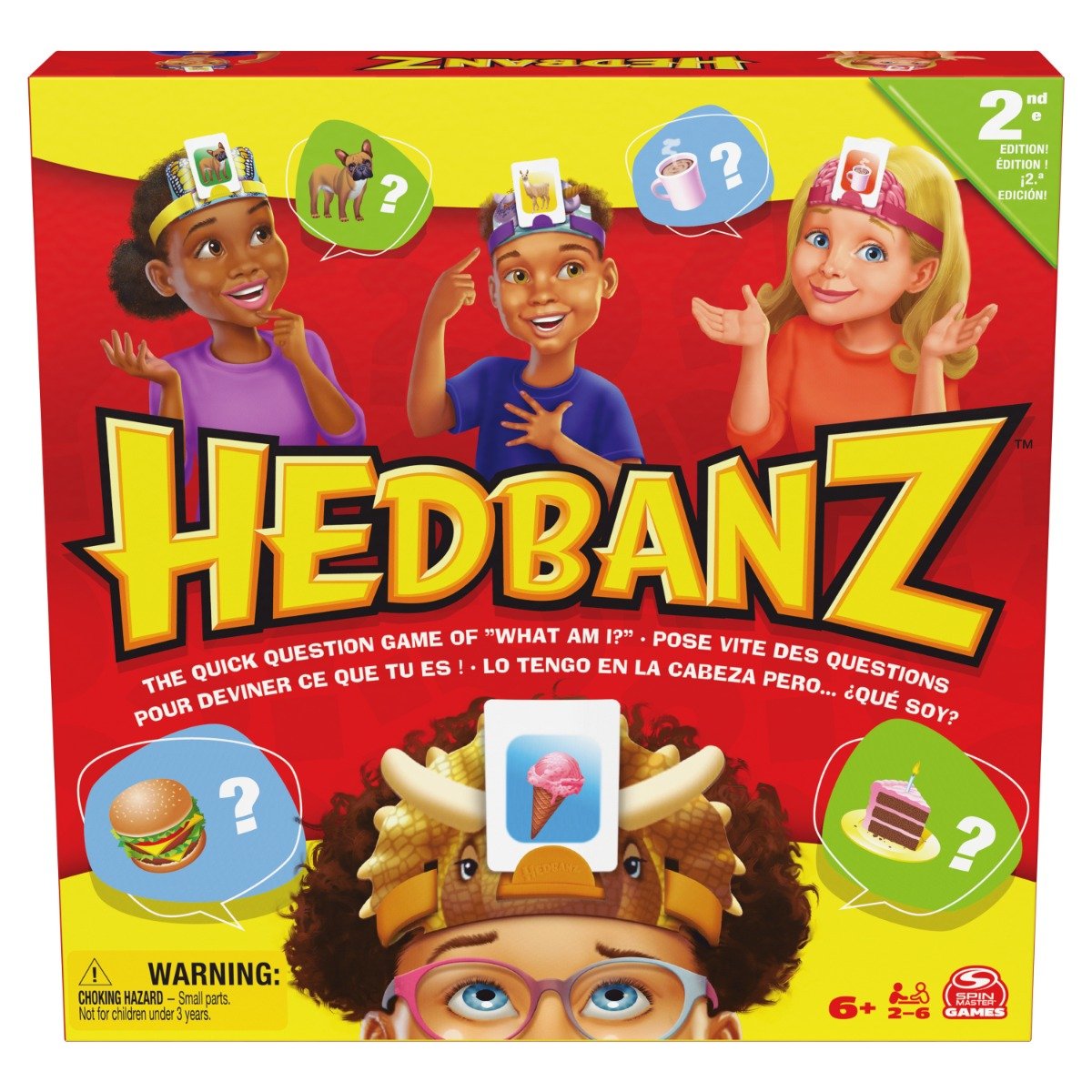 Joc de societate Hedbanz, Core Refresh, 20144382 Jocuri de Societate