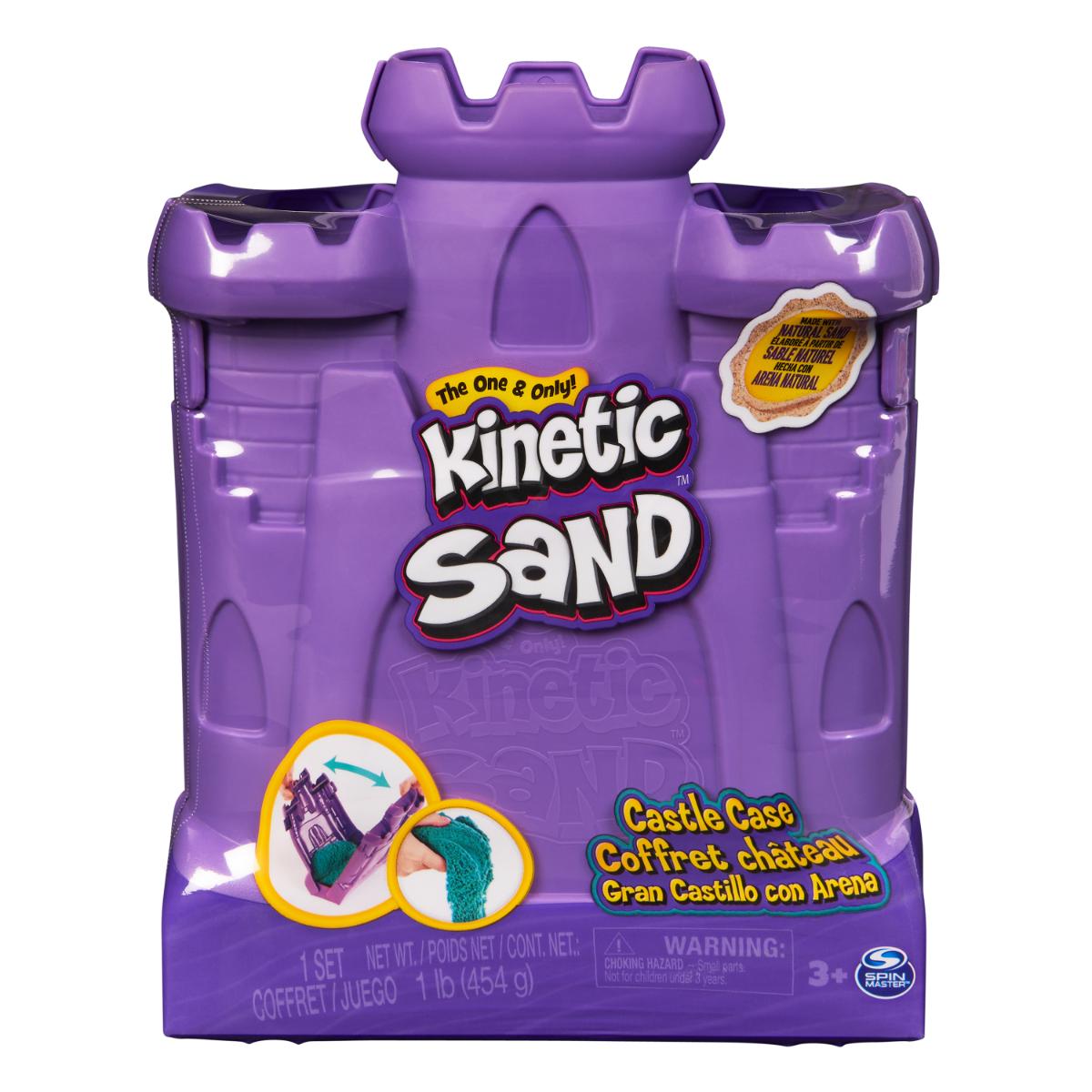 Set de joaca cu nisip, Kinetic Sand, Castelul, 20144847
