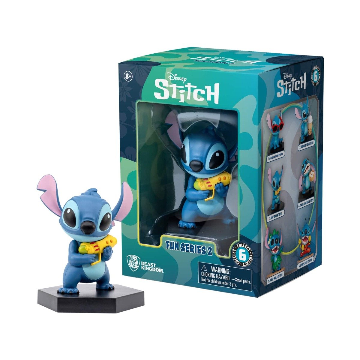 Figurina Yume, Disney Stitch Fun Series 2, Ray Gun Stitch