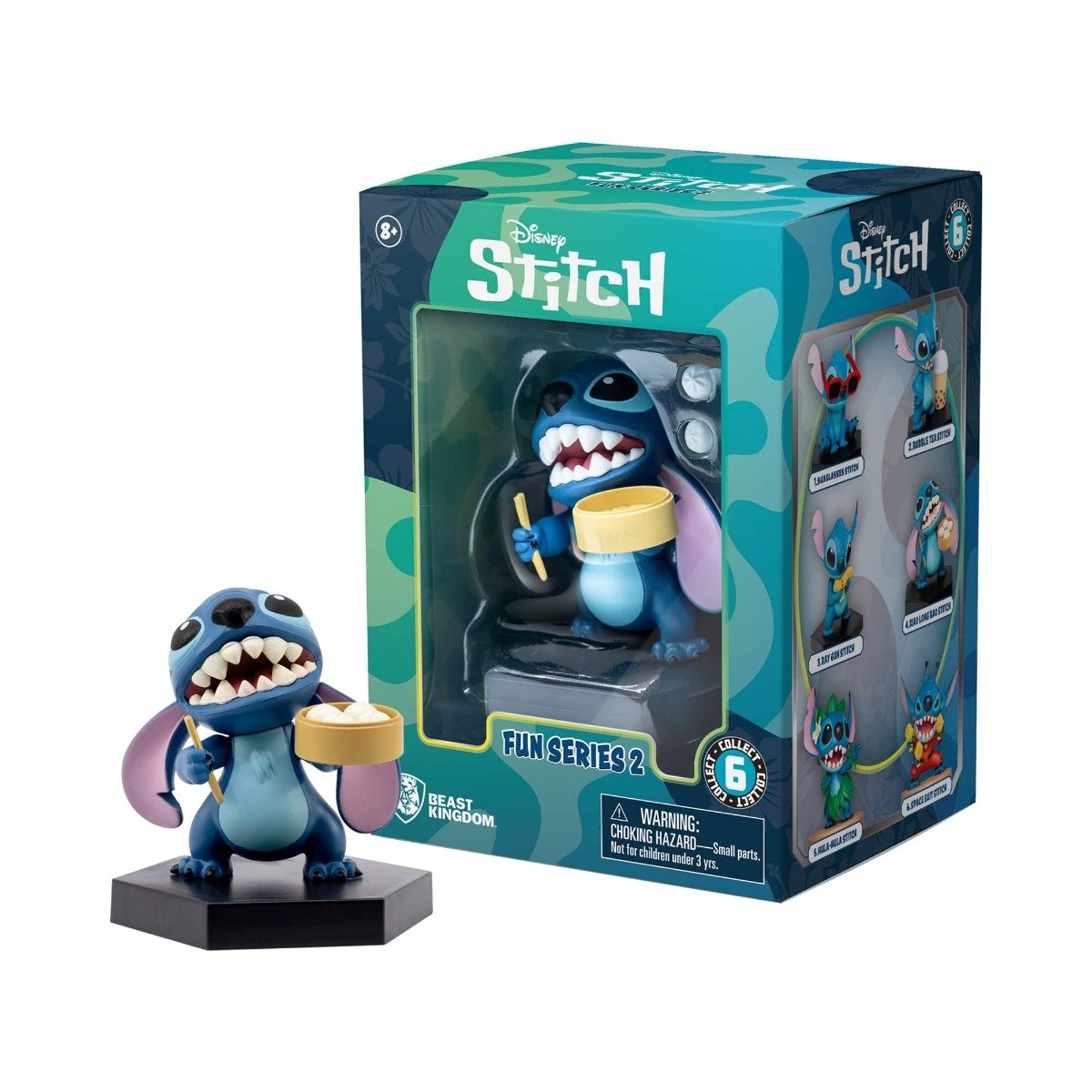 Figurina Yume, Disney Stitch Fun Series 2, Xiao Long Bao Stitch
