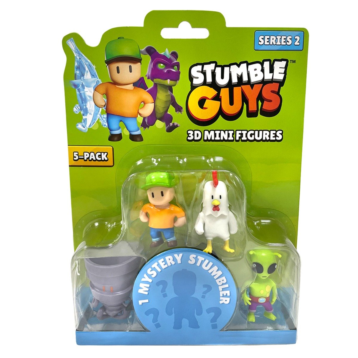 Set 5 mini figurine Stumble Guys, 3D S2