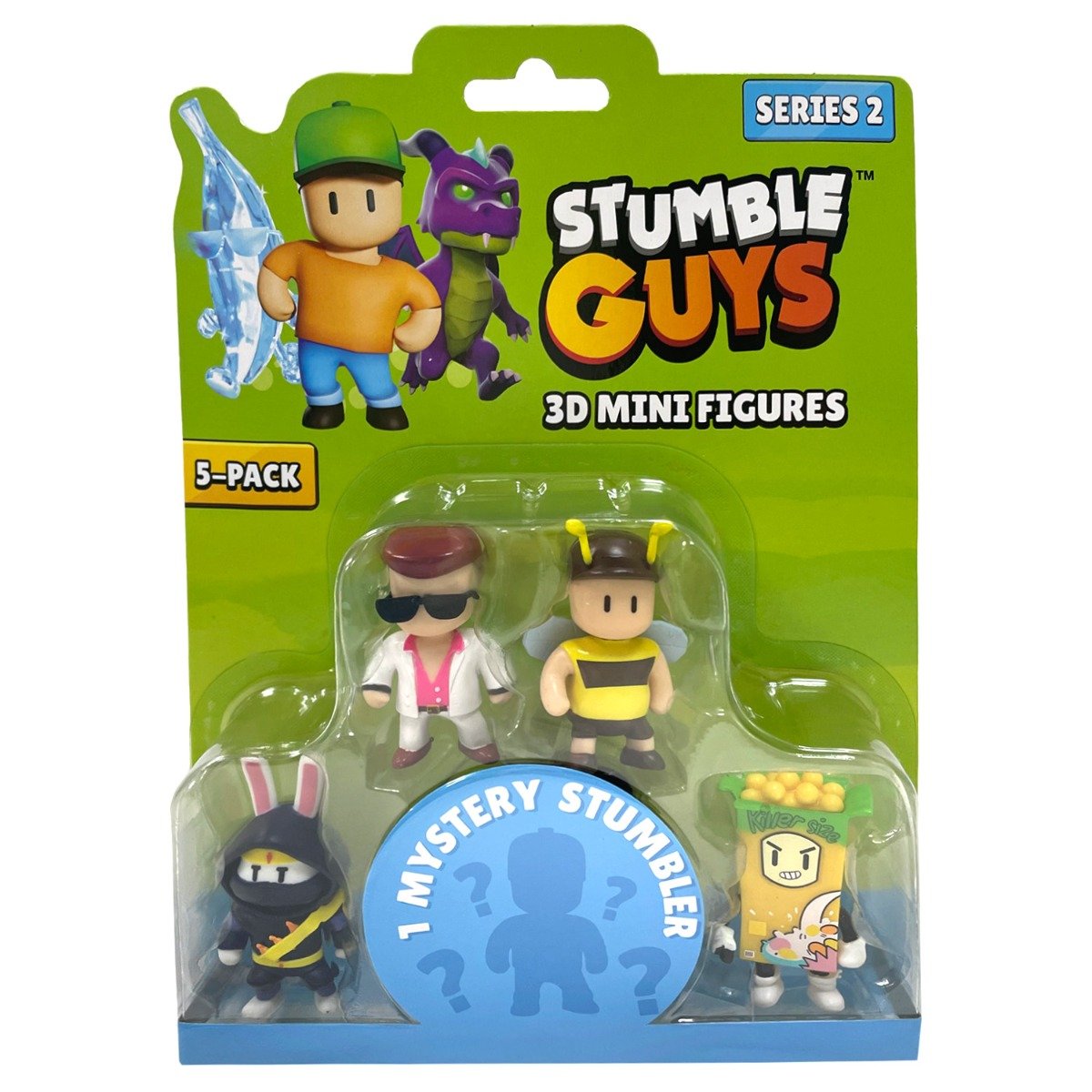 Set 5 mini figurine Stumble Guys, 3D S2