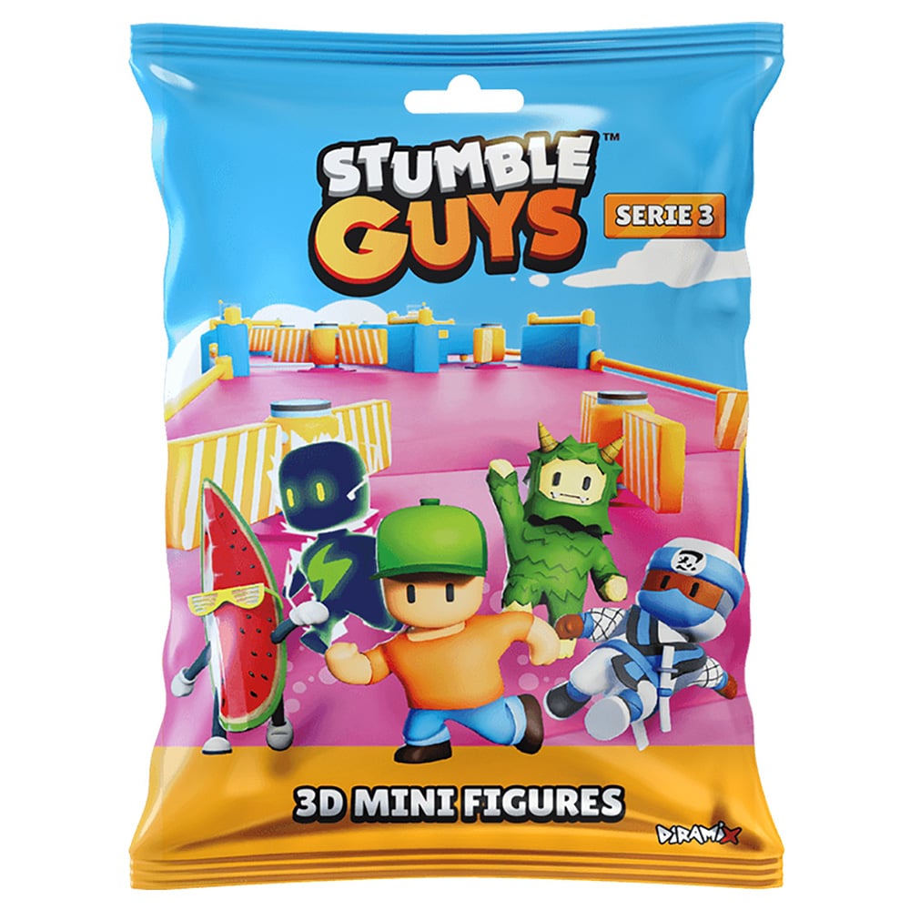 Mini figurina surpriza, Stumble Guys 3D, S3