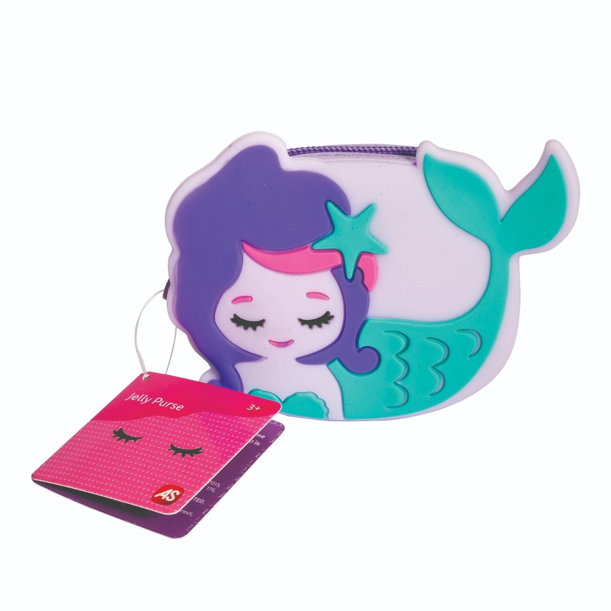 Portofel mic din silicon, Jelly Purse, Sirena