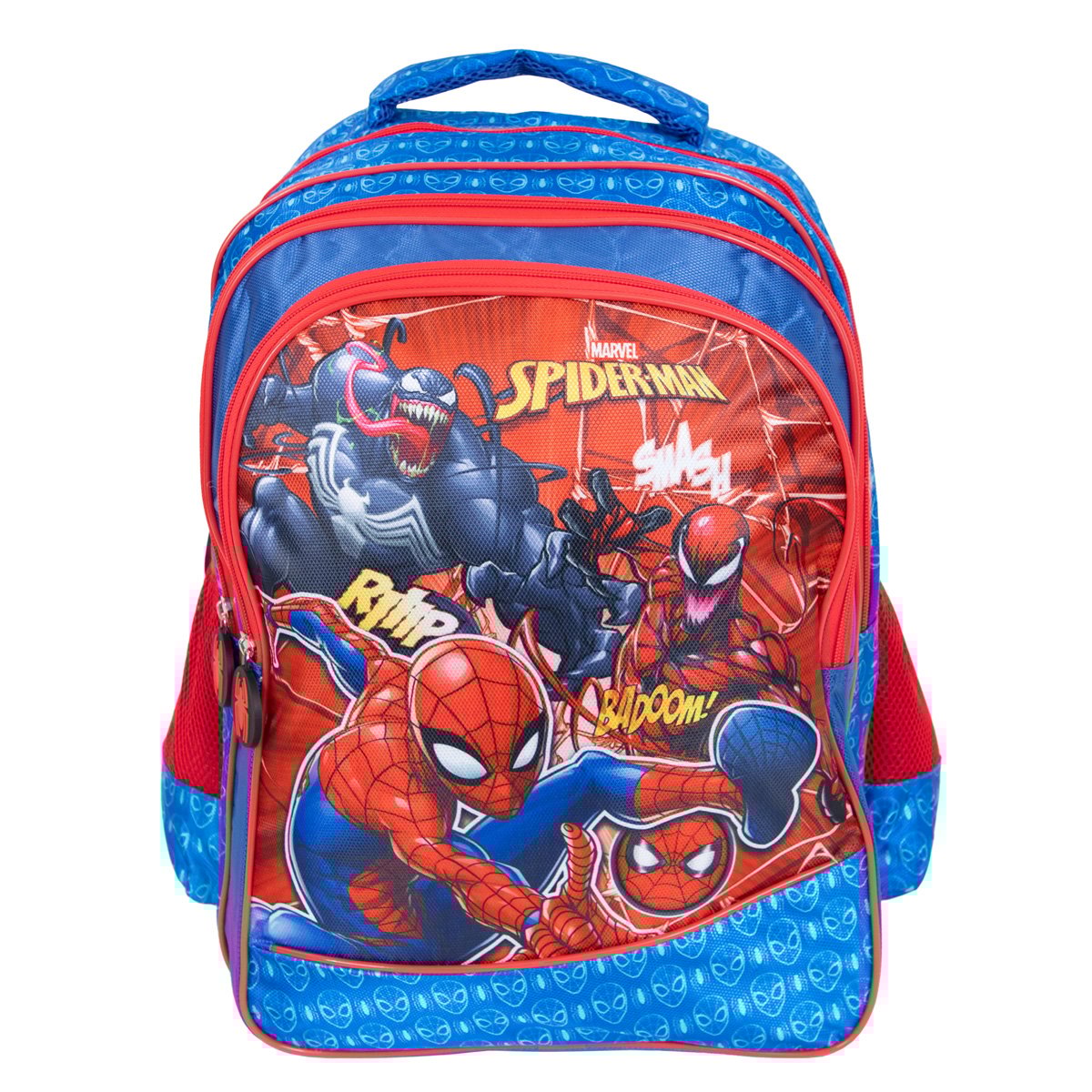 Ghiozdan cu 3 compartimente, Marvel Spiderman