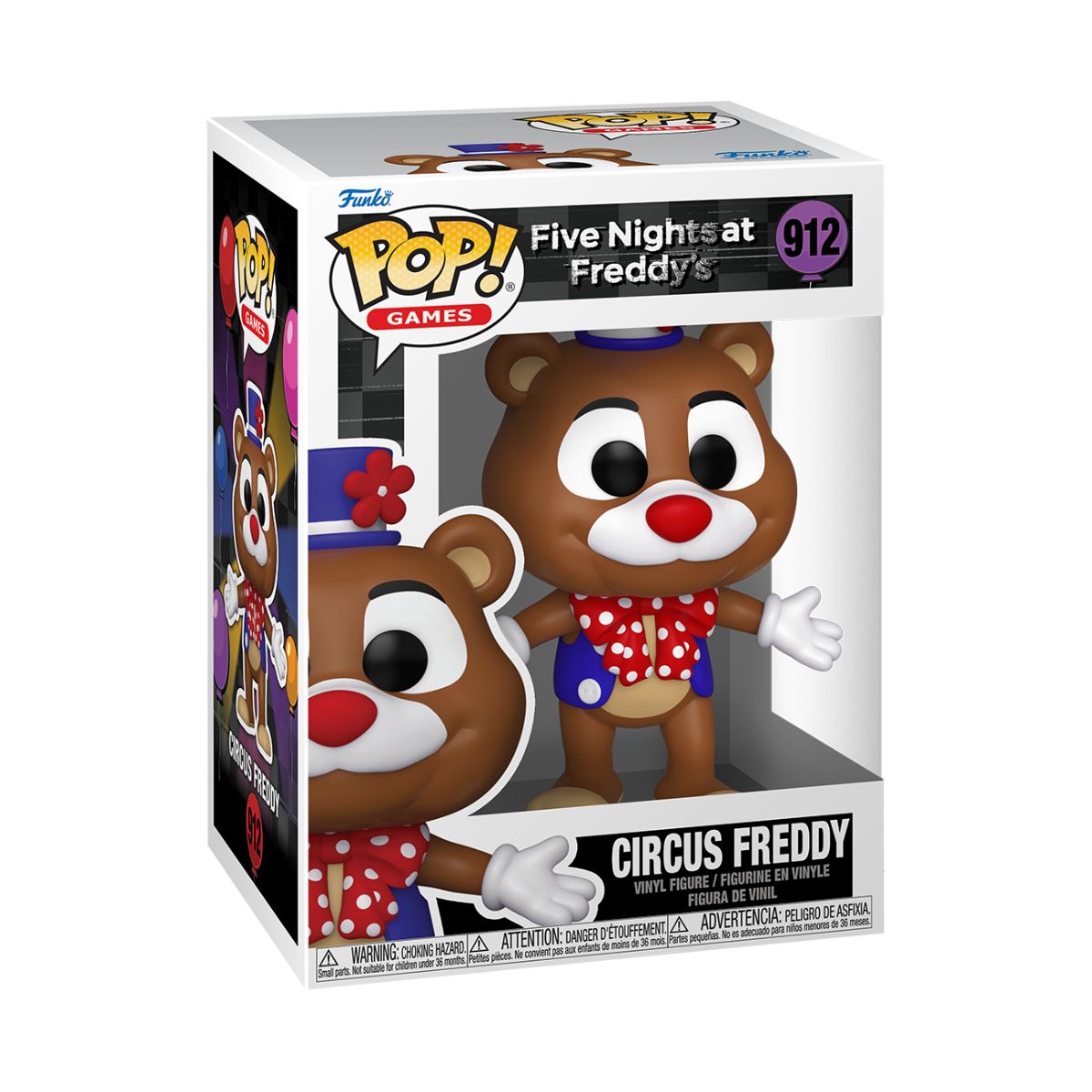 Figurina Funko Pop Games, Five Nights At Freddys, Circus Freddy Funko Pop imagine noua responsabilitatesociala.ro