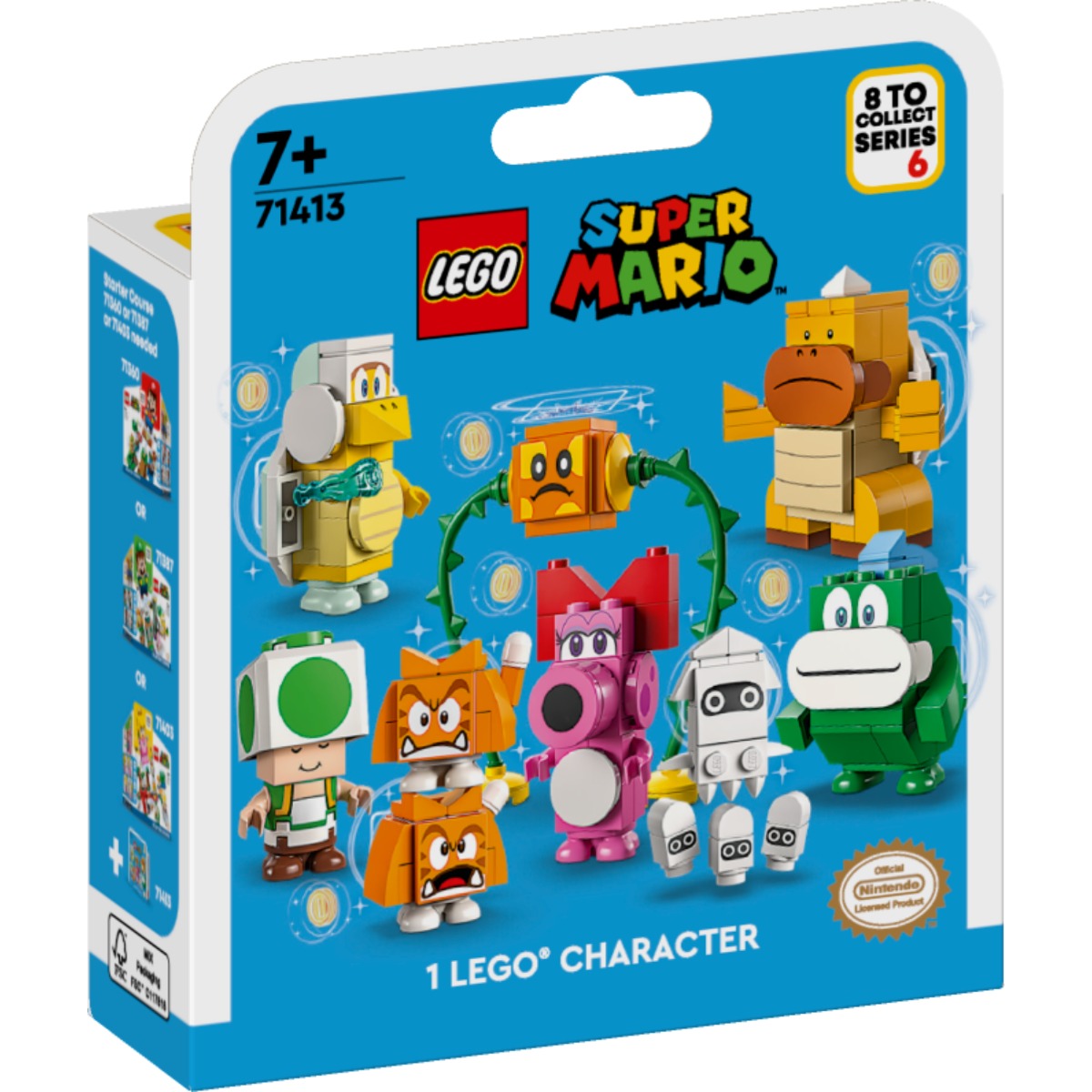 LEGO® Super Mario - Pachete cu personaje, Seria 6 (71413)
