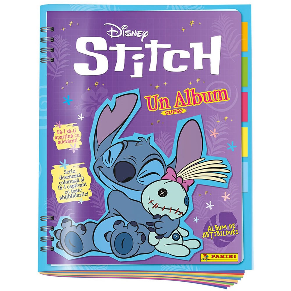 Album pentru stickere, Panini, Disney Lilo&Stitch, 2025