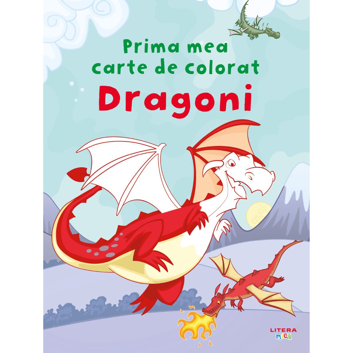 Prima mea carte de colorat, Dragoni, Reeditare