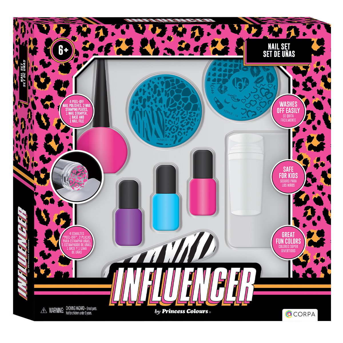 Set De Cosmetice Pentru Unghii, Influencer