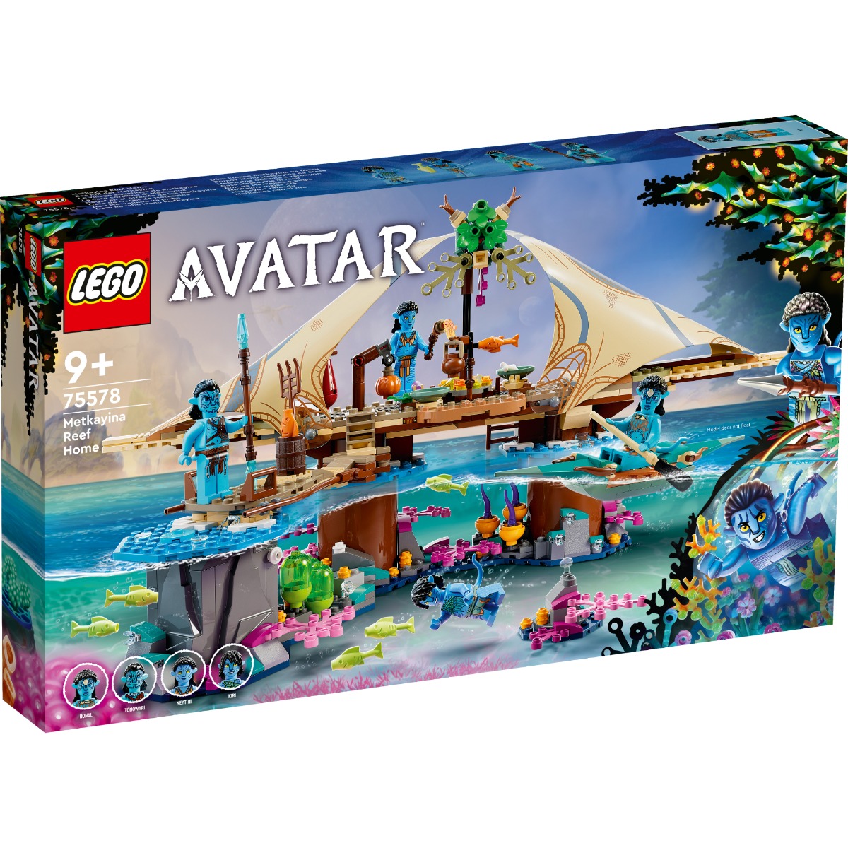 LEGO® Avatar – Casa Metkayina in recif (75578) (75578) imagine noua responsabilitatesociala.ro