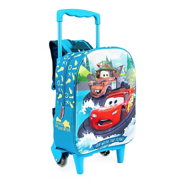 Ghiozdan tip troller cu un compartiment, Disney Cars