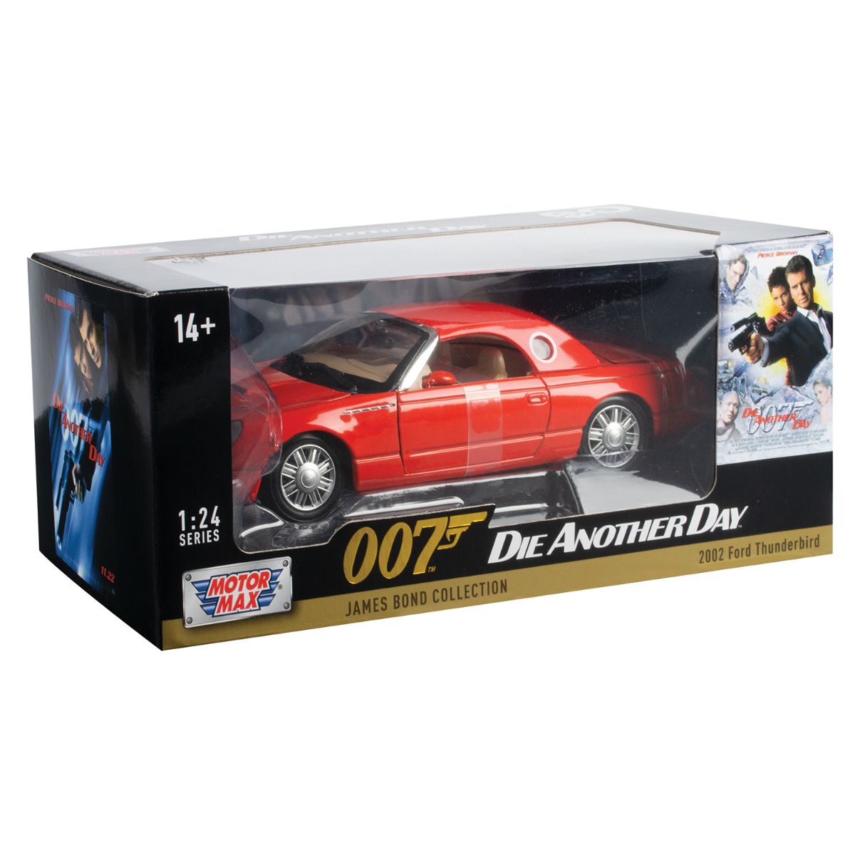 Masinuta Motormax, 2002 Ford Thunderbird James Bond, 1:24