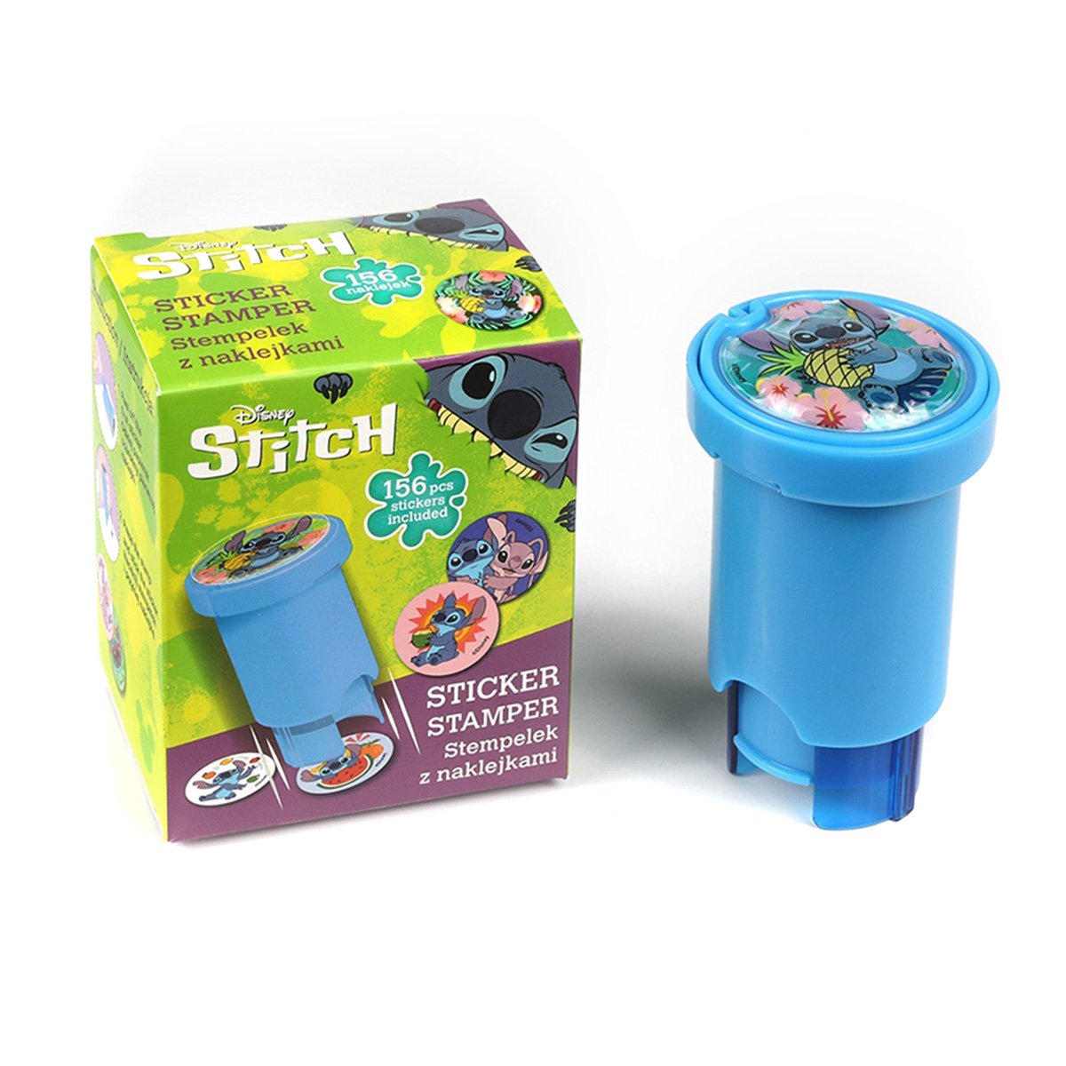 Stampila cu autocolante, Coolpack, Disney Stitch