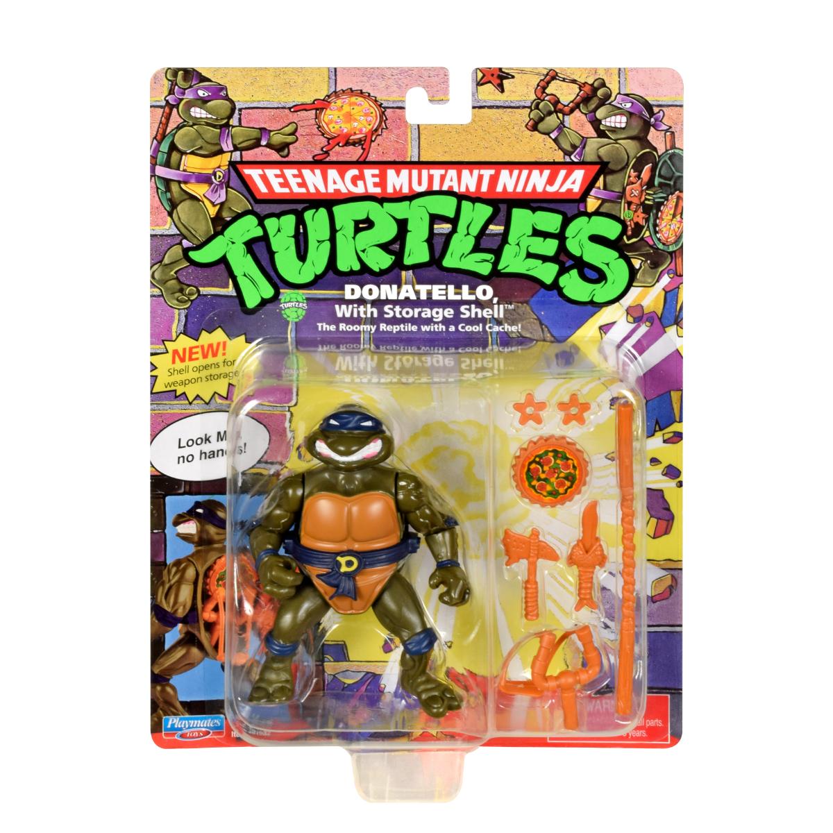 Figurina Testoasele Ninja, Teenage Mutant, Donatello, 10 cm