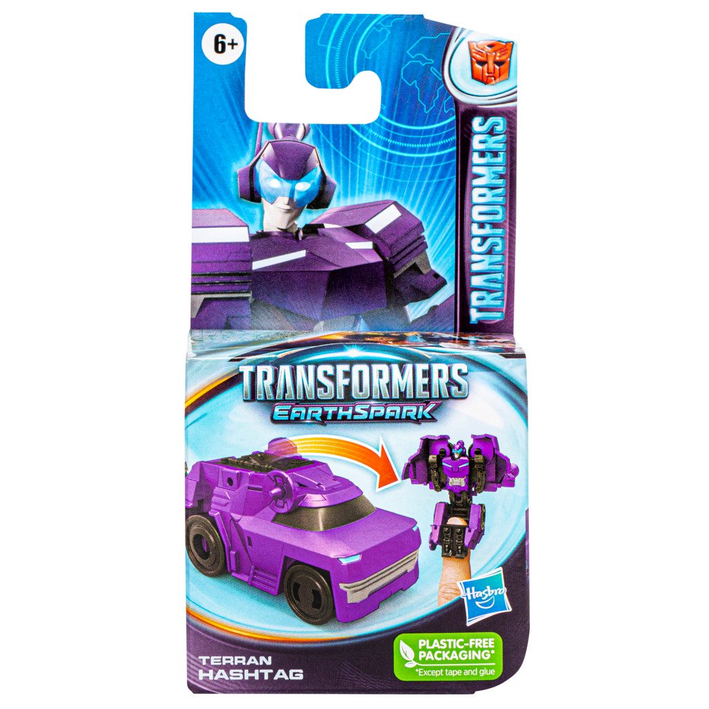 Figurina transformabila, Transformers, Earthspark Tacticon, Terran Hashtag