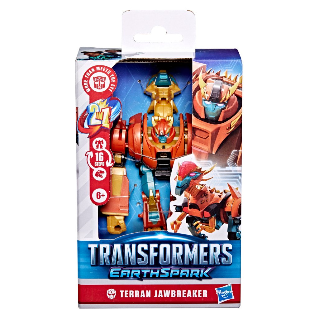 Figurina transformabila EarthSpark, Transformers, Terran Jawbreaker, F8671